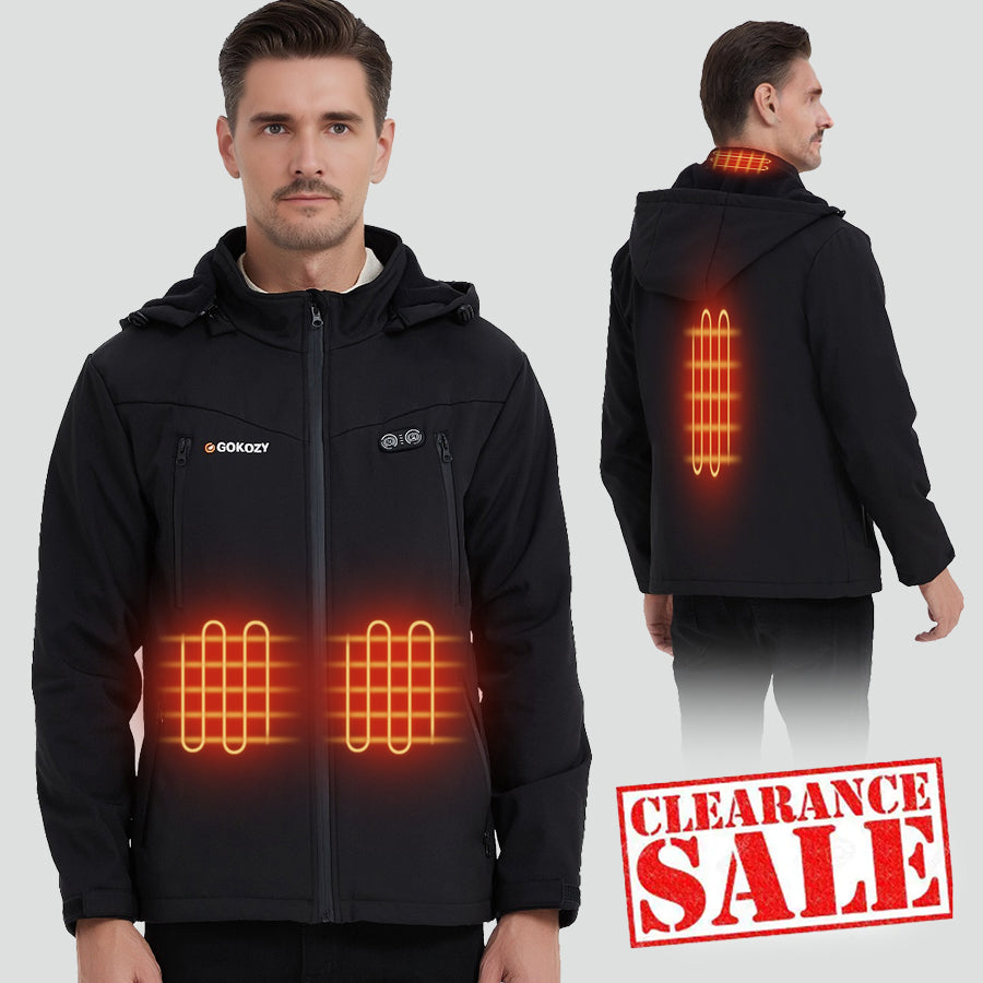 Clearance Sale Men's Heated Jacket （Without Battery）